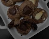 صورة لخطوة 4 من وصفة كوكيز دبل تشوكلت |DOUBLE CHOCOLATECOOKIES