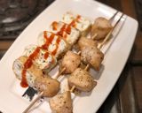 雞胸肉串+蛋白歐姆蛋 快速上桌 健康增肌減脂料理的食譜步驟5照片