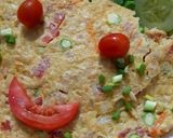 รูปขั้นตอนการทำที่ 3 ของ "Smiley Omelette" My Style Sun (Rice) Omelette😊