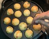 Foto langkah ke 3 dari resep Takoyaki.