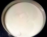 A picture of step 1 of Pomegranate hung curd raita.