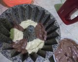 Foto langkah ke 7 dari resep Marmer Cake Tinggi cuma 4 Telur.