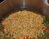 A picture of step 4 of Golden Split Pea Soup.