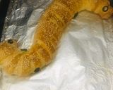 A picture of step 5 of Caterpillar 🐛 Chicken Bread.