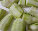 A picture of step 1 of Stuffed Nenua sabzi.