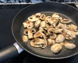Foto del paso 1 de la receta Frittata de arroz con atún y champiñones