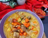 Foto langkah ke 5 dari resep Kare Kambing Bumbu Instan.