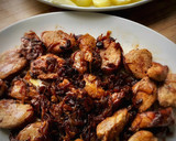 Foto del paso 5 de la receta: Solomillo al teriyaki y cognac con patatas