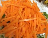 A picture of step 9 of Moong beans sprout salad.