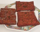 A picture of step 13 of Color Burst Breakfast (Beetroot Paneer Paratha with Curd, Rice Kheer & Chips).