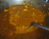 A picture of step 4 of Paneer masala.