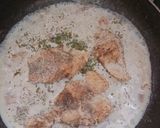 A picture of step 8 of CHICKEN STEAKS WITH MUSHROOM SAUCE😘.