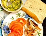 A picture of step 2 of Avocado Sandwich.