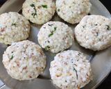 A picture of step 4 of Stuffed sabudana tikki.