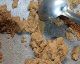 A picture of step 1 of Besan laddu.