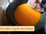 Kepala Kakap Merah Bumbu Kuning ala Rianti Kitchen