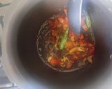 A picture of step 2 of Panch foran dal.