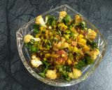 गोभी कोरमा विद ग्रीन गार्लिक (gobi korma with green garlic recipe in Hindi) रेसिपी चरण 4 फोटो