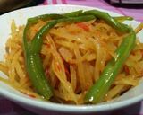 Foto langkah ke 2 dari resep Tumis pepaya buncis.
