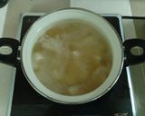 Hình bước làm 2 của món Canh Miso rong biển đậu hủ, nấm hương