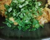 A picture of step 4 of Stuffed Green Chilli Subji.
