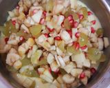 फ्रूट कस्टर्ड (fruit custard recipe in Hindi) रेसिपी चरण 4 फोटो