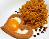 Foto langkah ke 4 dari resep Indomie Telur Sosis - Kreasi Breakfast Low Budget.