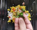खमण (Gujarati Khaman Chaat recepie in hindi) रेसिपी चरण 5 फोटो