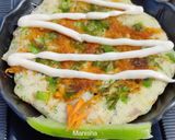 A picture of step 11 of Barnyard Millet Savoury Pancake.