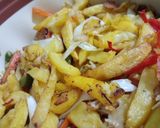 A picture of step 9 of Potato stir fry.
