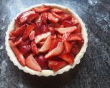 A picture of step 12 of Strawberry Pie.