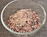 A picture of step 3 of Cashew-Berries Dark Chocolate Bites.