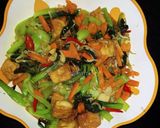 Foto langkah ke 3 dari resep Tumis Pakcoy Ceria.