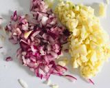 Hình bước làm 2 của món Cà muối xổi chấm mắm tôm