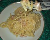 Foto langkah ke 5 dari resep Fettucini alfredo.