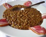 Lencsefőzelék recept fázis 8 fotója