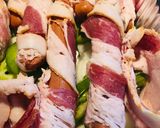 A picture of step 2 of Bbq 🍖 Bacon 🥓 Wrapped Hot Dogs 🌭.