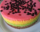 Foto langkah ke 7 dari resep Bolu Pelangi Kukus Gluten Free.