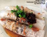 Hình bước làm 6 của món Bánh Cuốn Kiểu Hoa từ bánh tráng