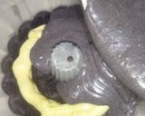 Foto langkah ke 5 dari resep Bolu kukus ketan hitam isi keju lumer.