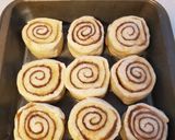 A picture of step 9 of Cinnamon rolls.