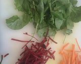 A picture of step 1 of Seasonal salad.