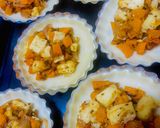 Foto del paso 6 de la receta: TARTITAS INDIVIDUALES Y CANASTITAS DE 🧅CEBOLLA🧅CARAMELIZADA Y 🎃ZAPALLO🎃CALABAZA🎃
