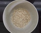 รูปขั้นตอนการทำที่ 1 ของ Peanut butter oats energy ball #ไร้แป้ง #ไร้น้ำตาล #ไม่ต้องอบ #ง่ายๆ