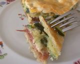 Foto del paso 7 de la receta: Tarta de calabacín jamón y queso