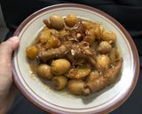 Foto langkah ke 4 dari resep Semur Telur Puyuh, Kentang, Ceker.