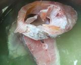 Gambar langkah 3 resipi Masak lemak Ikan merah.