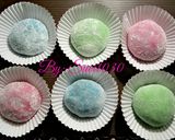 Foto langkah ke 7 dari resep Mochi Kawaii Coklat Kacang.