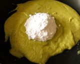 A picture of step 6 of Green Chili Halwa.