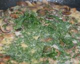 A picture of step 11 of Grilled Beef Tenderloin with Portobello Sauce.